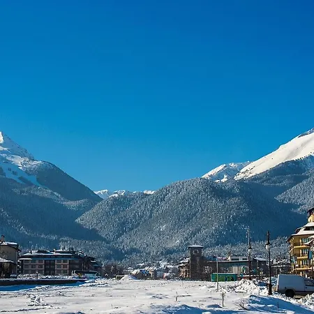 Skiing, Walking, Enjoying In Mountains *